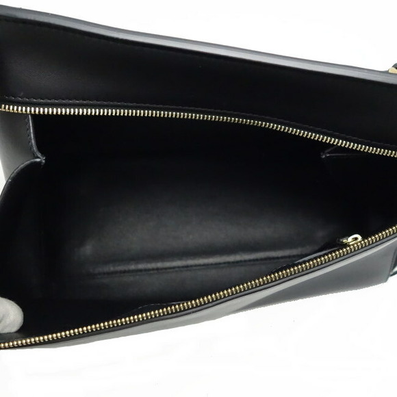 Celine Handbag Edge Medium Calf Black Blue - Picture 2 of 7